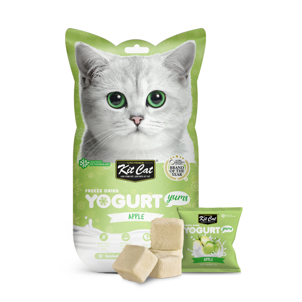 Yogurt Yums Manzana 10g - Snack Liofilizado Imagen principal del producto