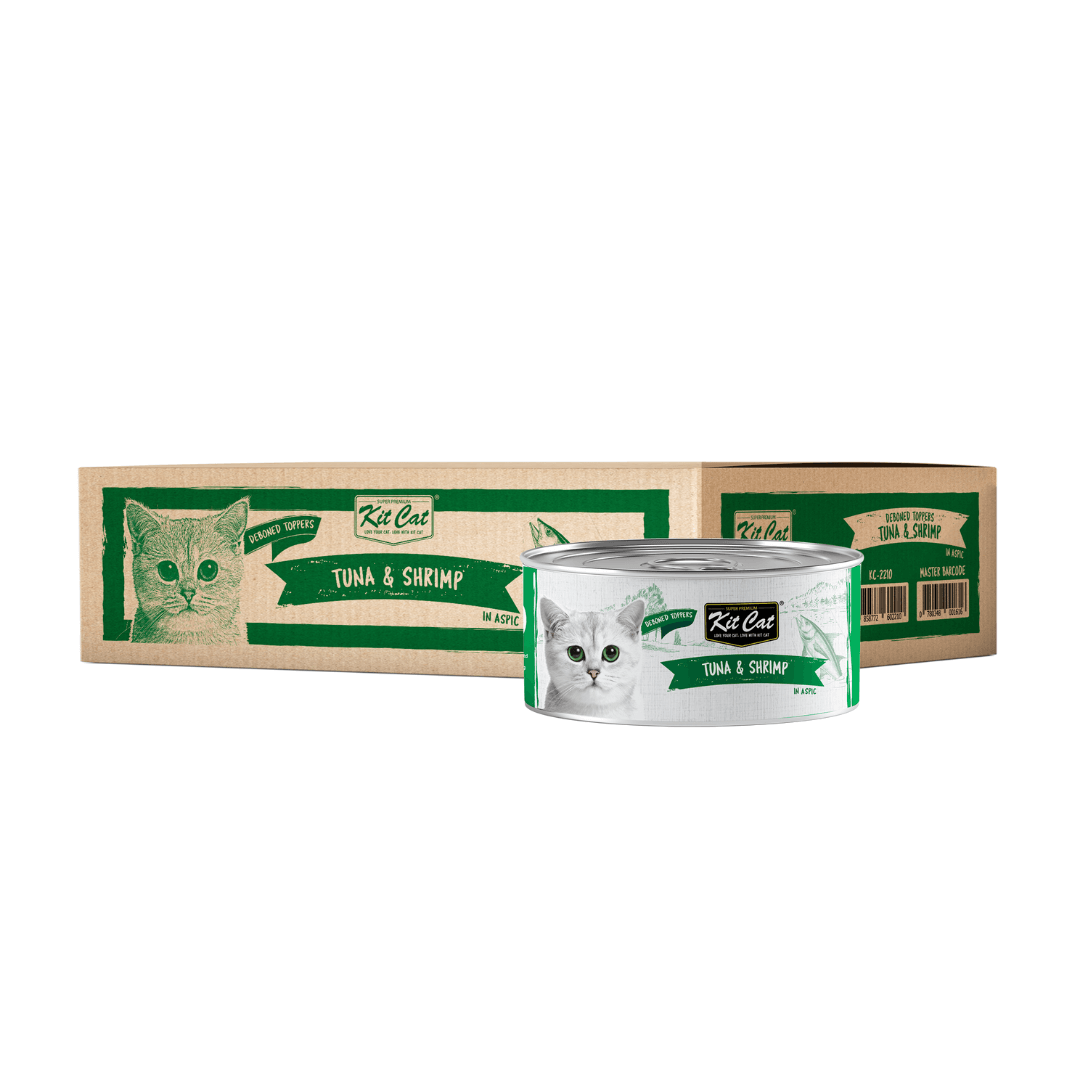 At¨²n con Camarones 80g - Comida h¨²meda en Gelatina