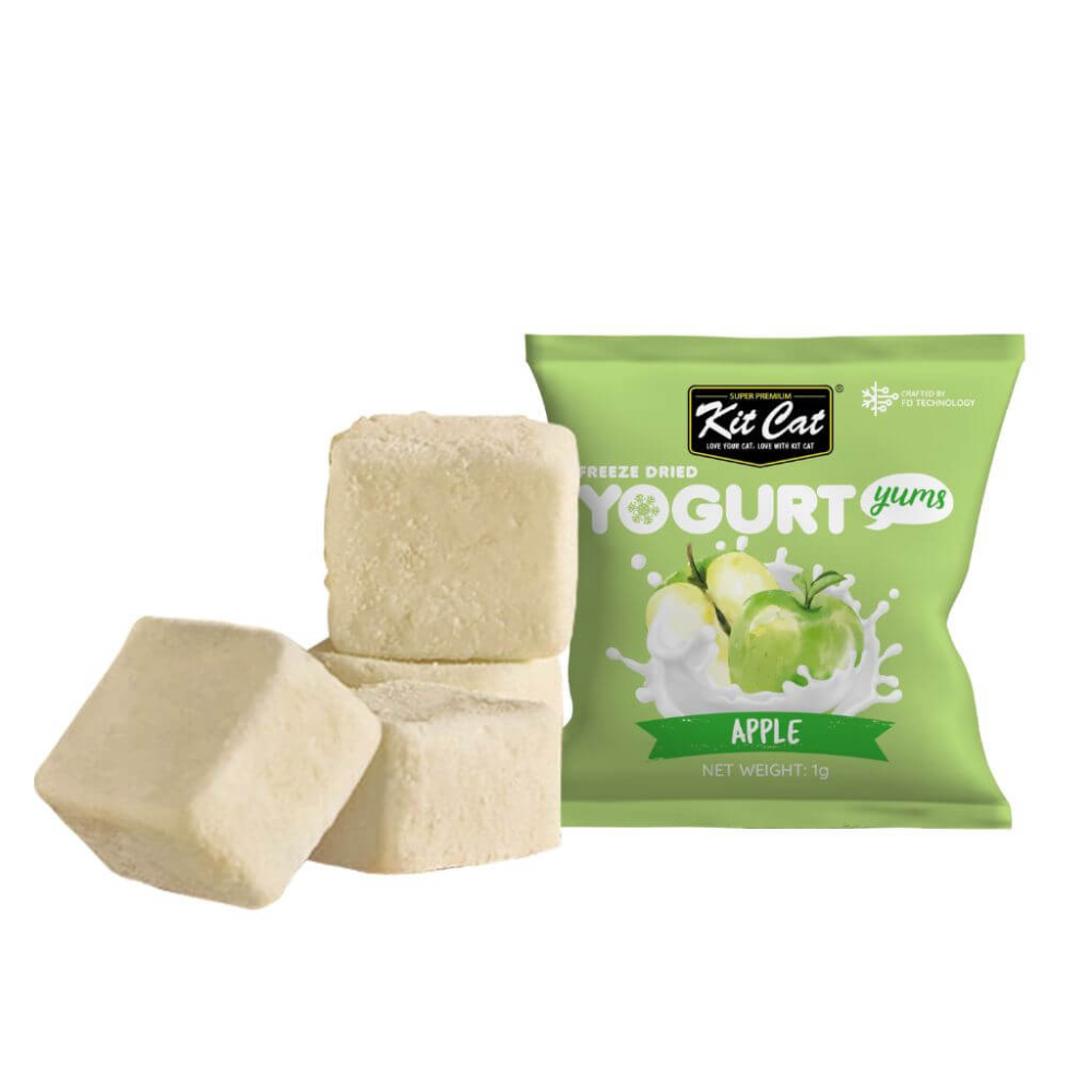 Yogurt Yums Manzana 10g - Snack Liofilizado Imagen secundaria del producto