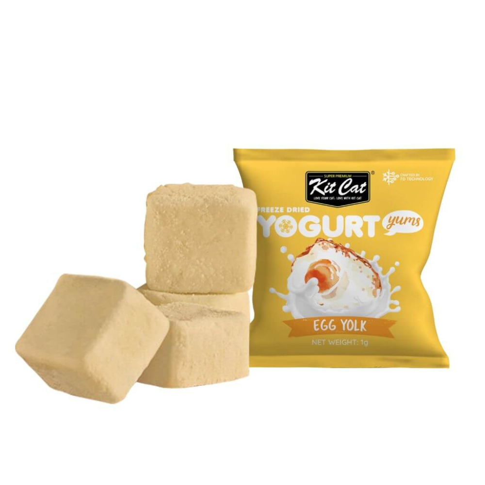 Yogurt Yums Yema de Huevo 10g - Snack Liofilizado Imagen secundaria del producto