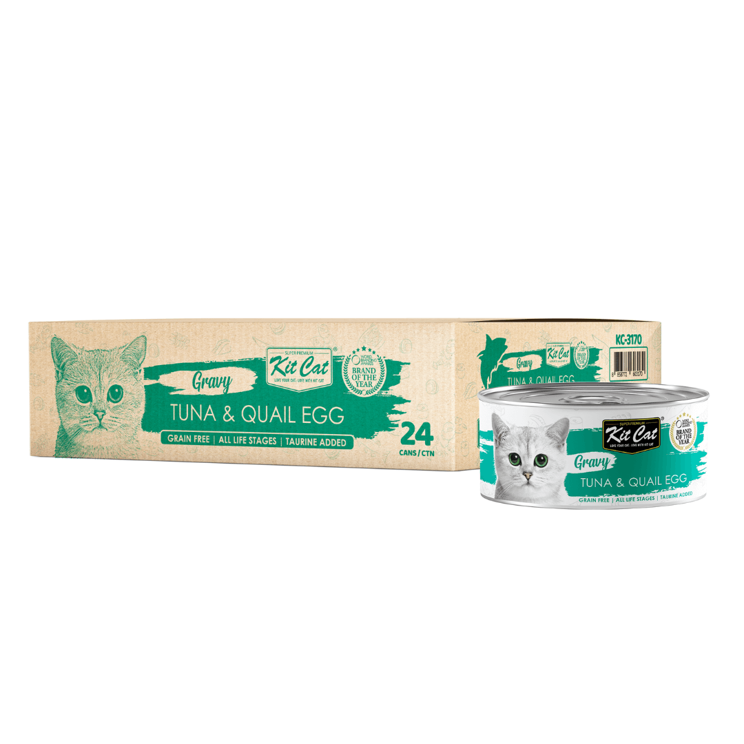 At¨²n con Huevo de Codorniz 70g - Comida h¨²meda en Salsa