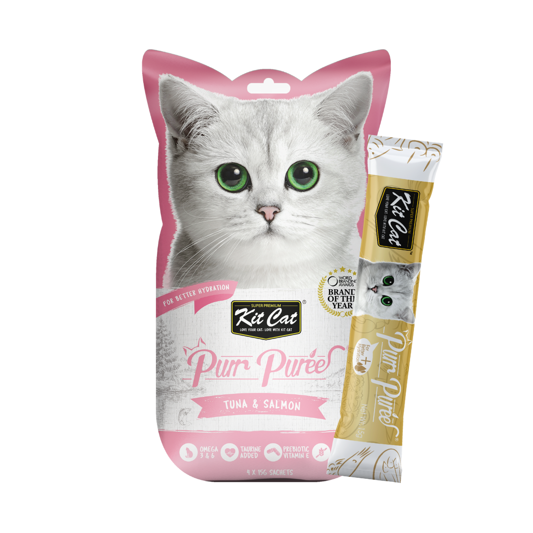 PurrPuree - At¨²n y Salm¨®n 60g (4x15g) Imagen principal del producto