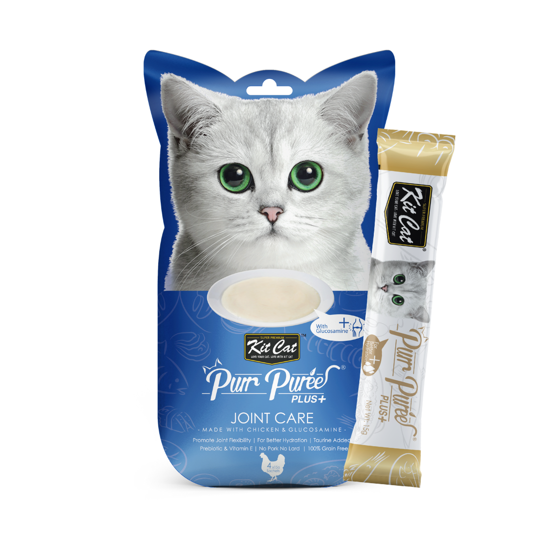 PurrPuree PLUS - FUNCIONAL - Pollo (Joint Care) 60g (4x15g) Imagen principal del producto