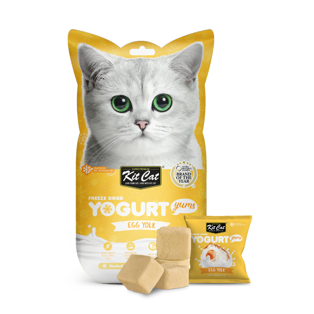 Yogurt Yums Yema de Huevo 10g - Snack Liofilizado Imagen principal del producto