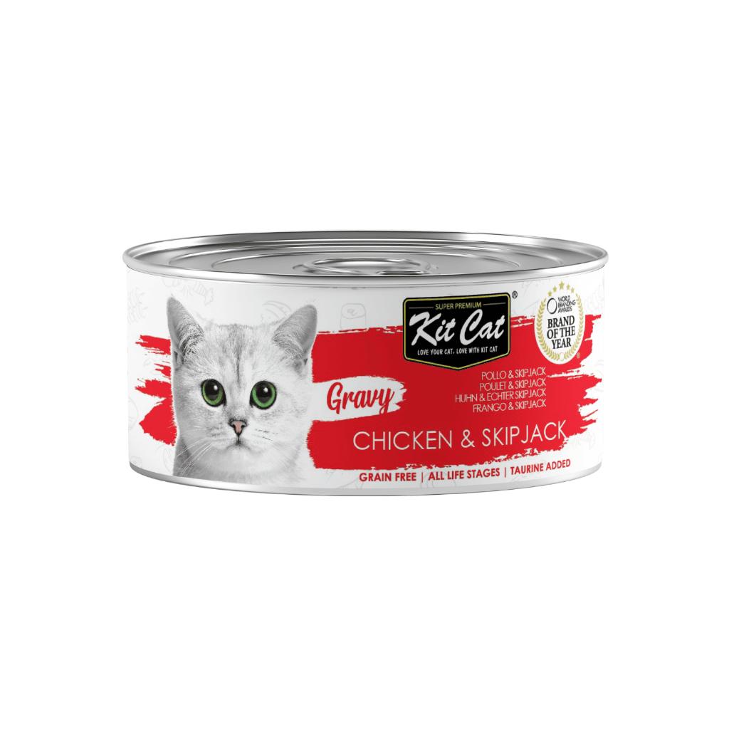 Pollo con Bonito Skipjack 70g - Comida h¨²meda en Salsa Imagen principal del producto