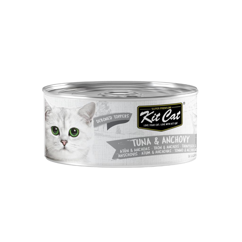 At¨²n con Anchoas 80g - Comida h¨²meda en Gelatina Imagen principal del producto
