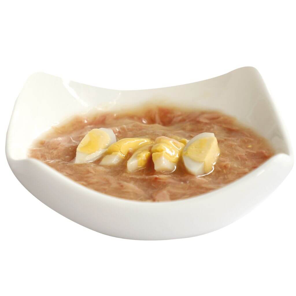 At¨²n con Huevo de Codorniz 70g - Comida h¨²meda en Salsa