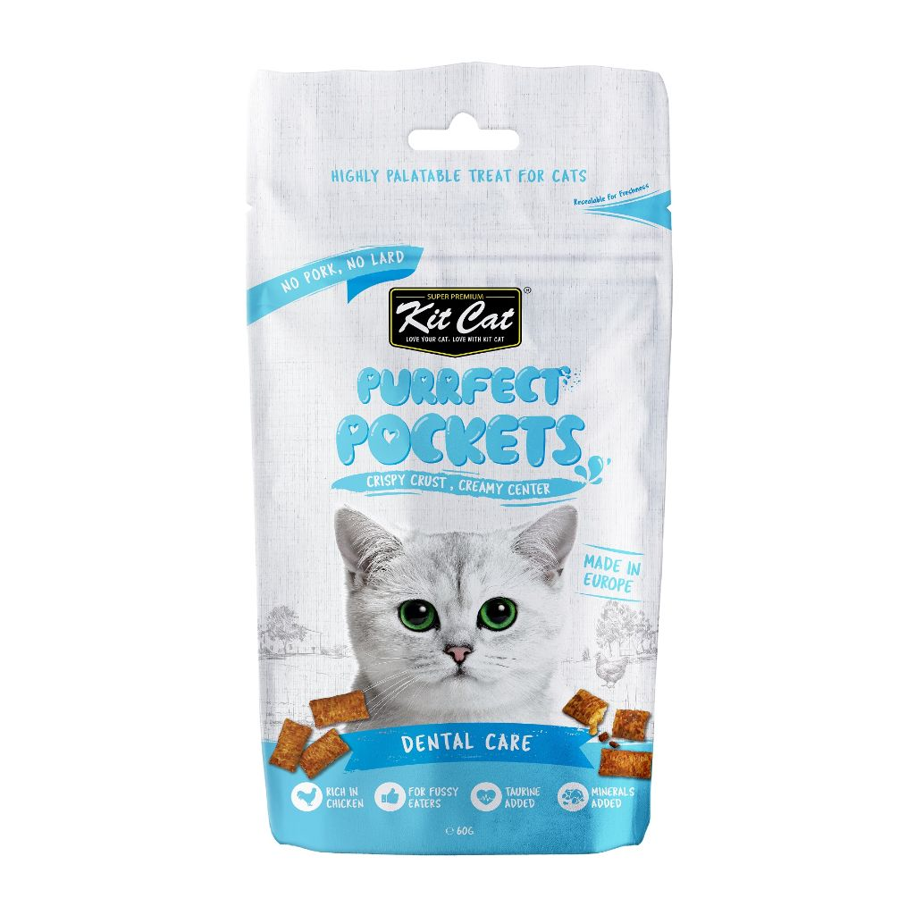 Purrfect Pockets 60g - Dental Care Imagen principal del producto