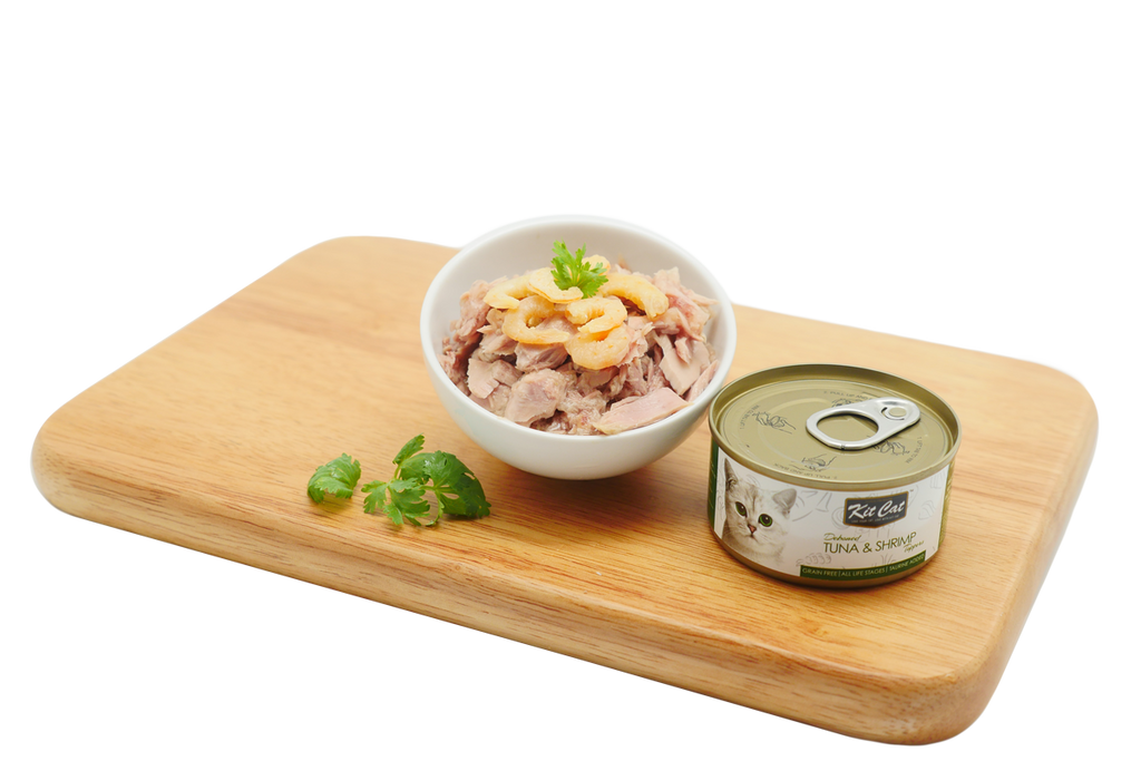 At¨²n con Camarones 80g - Comida h¨²meda en Gelatina