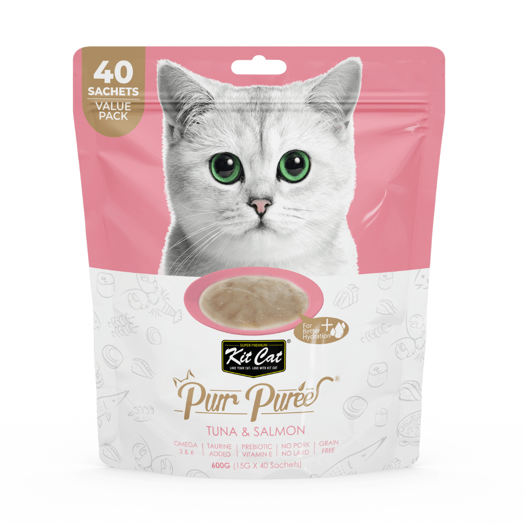 PurrPuree Value Pack - At¨²n y Salm¨®n (40 sobres x 15g) Imagen principal del producto