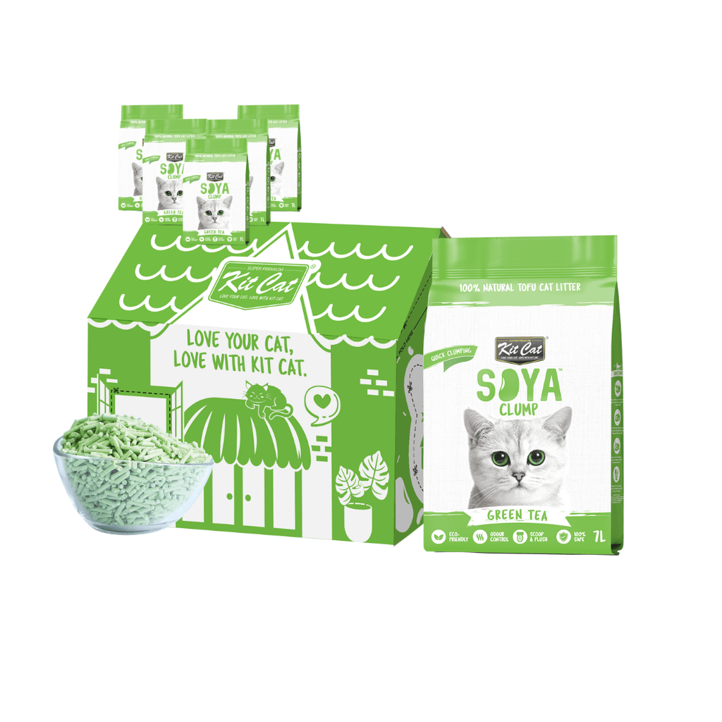 SoyaClump Arena de Soja BIO - Green Tea 7L
