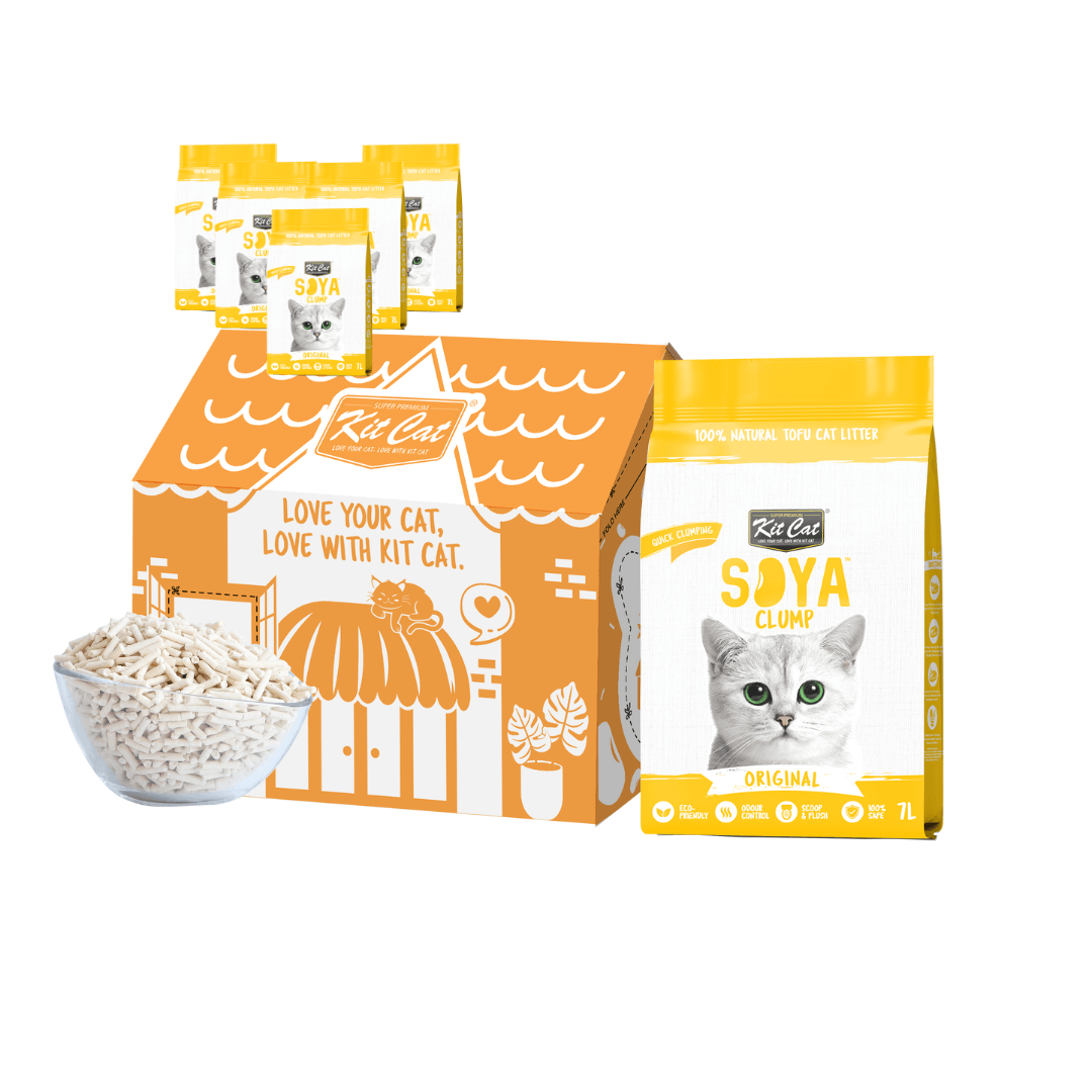 SoyaClump Arena de Soja BIO - Original 7L (Sin aroma a?adido)