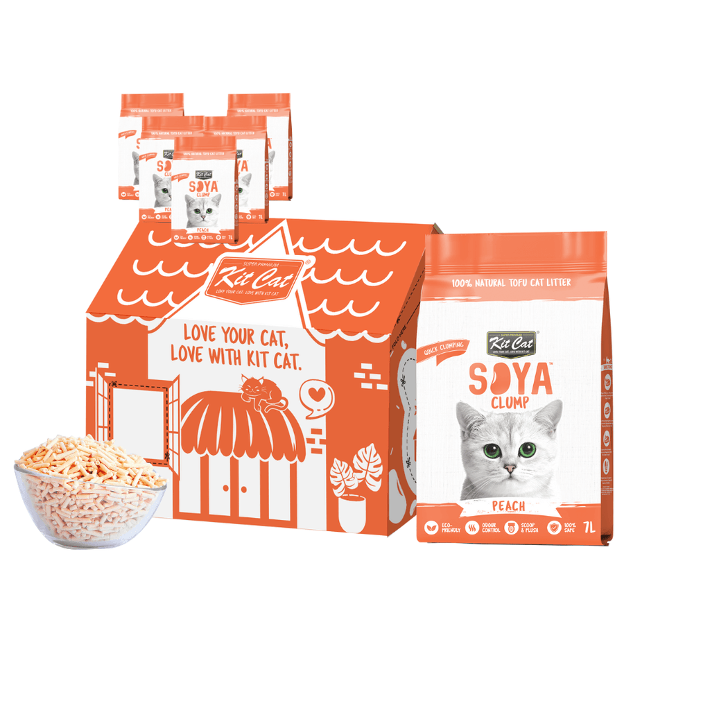 SoyaClump Arena de Soja BIO - Peach 7L