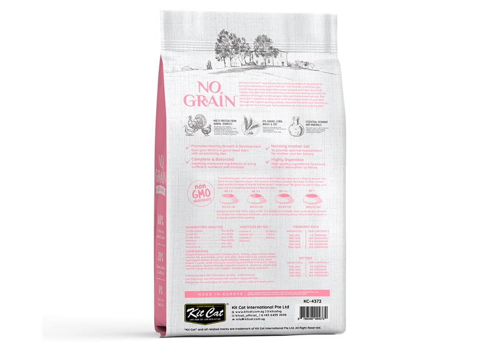 Kitten Recipe No Grain - Pienso para gatos 1KG