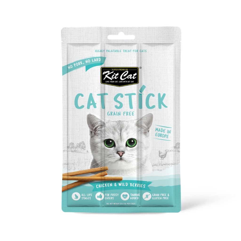 Cat Stick 15g - Pollo con Frutos del Bosque