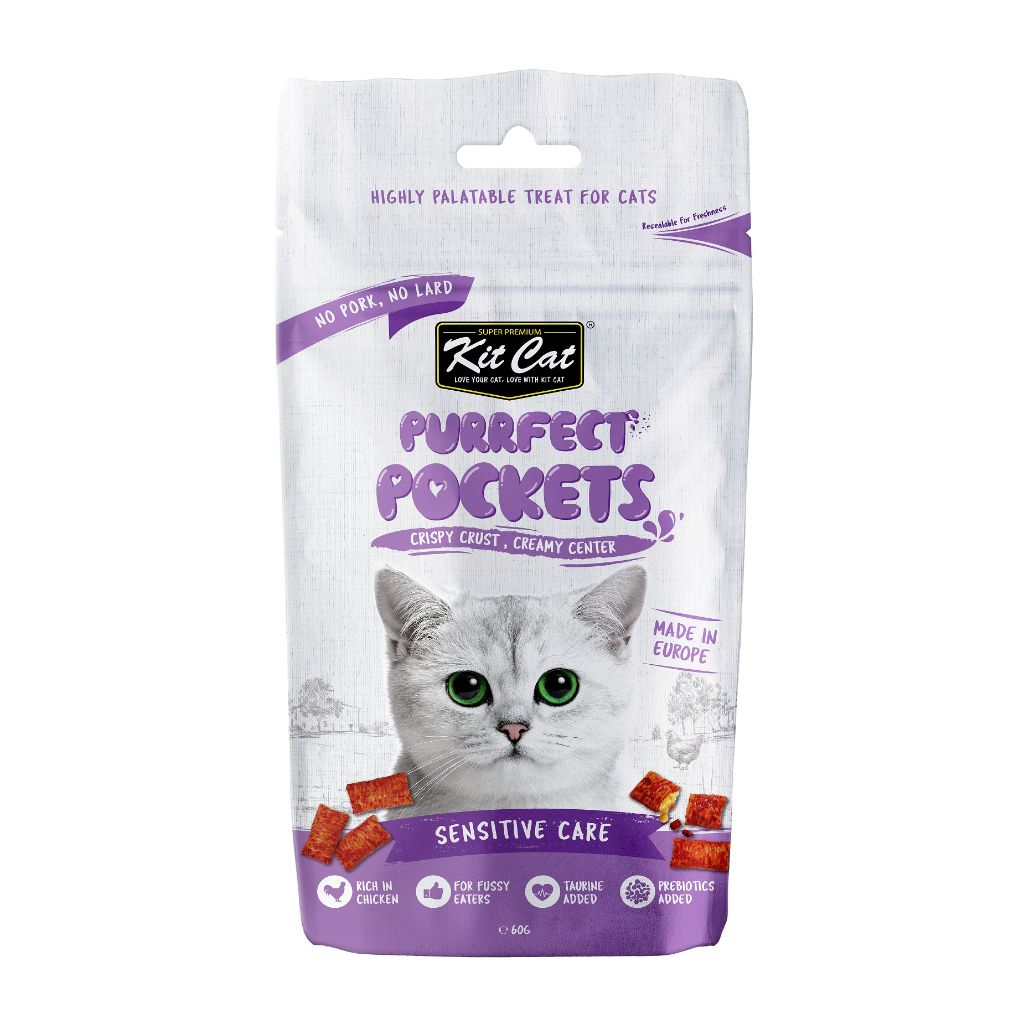 Purrfect Pockets 60g - Sensitive Care Imagen principal del producto