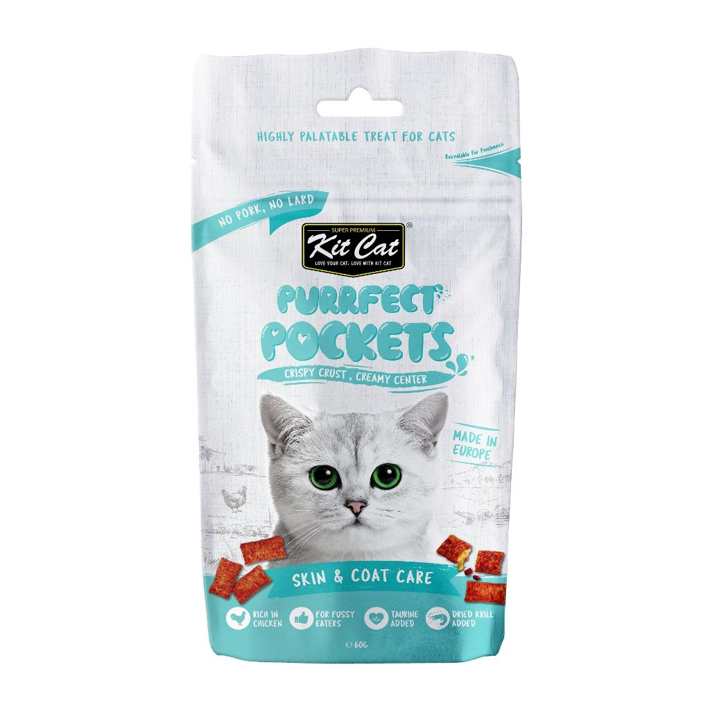 Purrfect Pockets 60g - Skin & Coat Care Imagen principal del producto